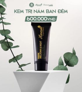 Kem trị nám ban đêm Hana melasma & night Hanayuki chính hãng