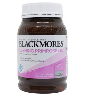 Tinh dầu hoa anh thảo Blackmores Evening Primrose Oil Úc 190 viên chính hãng - 9300807287323