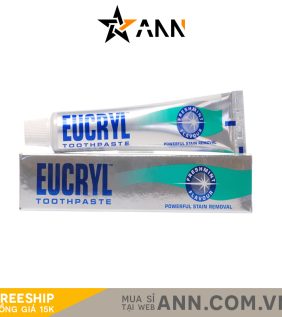 Kem Đánh Răng Giảm Hôi Miệng Eucryl Toothpaste 50ml Của Anh - 5011309895513