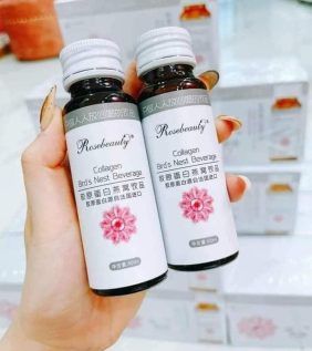 Nước Uống Collagen Yến Rosebeauty 1 Hộp 8 Chai - 6970913199778