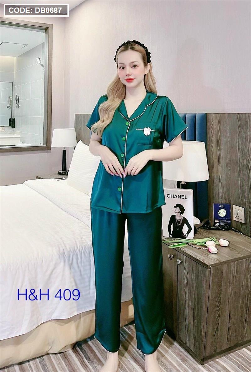 Bộ Ngủ Pijama Lụa Tiểu Thư 3D Cho Bé BPN17