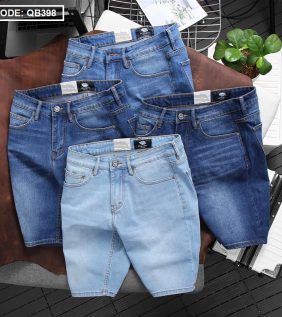 Quần short jean nam VNXK cao cấp - QB398