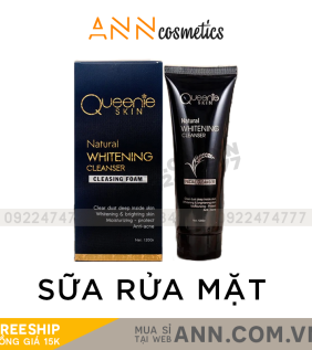 Sữa Rửa Mặt Mầm Gạo Queenie Skin Natural Whitening Cleanser - 8936136420066