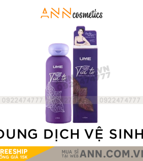 Dung Dịch Vệ Sinh Phụ Nữ Tía Tô UME Ngọc Trinh 150ml - DDTIATO01