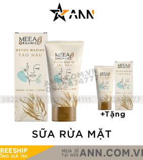 Sữa Rửa Mặt Tảo Nâu Meea Organic Detox Marine - SRMTAONAU