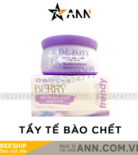 Tẩy Tế Bào Chết Berry Trendy Meea Organic Premium - 8938534672245