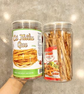 Khô Cá Thiều Que Chuẩn Vị 250g - KCTQ