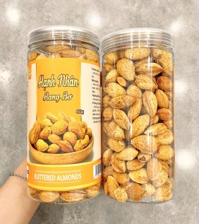 Hạnh Nhân Rang Bơ Thơm Ngon 450g - HNRB