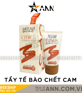 Tẩy Tế Bào Chết Face Cam Citrus Meea Organic Nouishing Scrub - 8938534672450