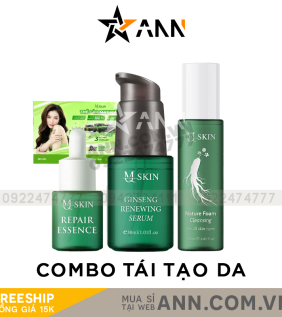 Combo Tái Tạo Sâm Cau Rừng MQ Skin - CBSAMCAURUNG