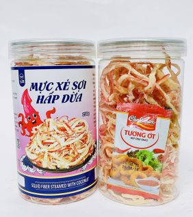 Mực Xé Sợi Hấp Dừa Thơm Ngon 250g - 8936208932800