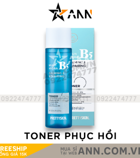 Nước Hoa Hồng Toner Prettyskin Multi Hydra B5 Phục Hồi Dưỡng Trắng Da 205ml - 8809733218728