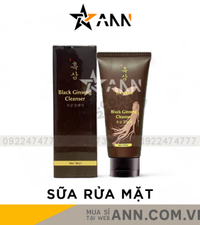 Sữa Rửa Mặt Nhân Sâm Đen Dakami Black Ginseng Cleanser 50ml - 8938539627127