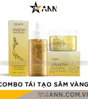 Combo Tái Tạo Sâm Vàng MQ Skin - CBTTSAMVANG