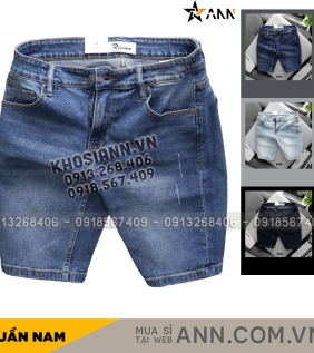 Quần Short Jeans Nam Rurumen Cao Cấp (Có size 36) - QB432