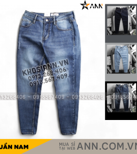 Quần Jeans Dài Nam Rurumen Cao Cấp Hàng VNXK (Có Size 36) - QB434