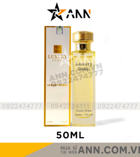 Nước Hoa Luxury Dubai Màu Vàng Mùi Nữ 50ml - LXRDUBAI01