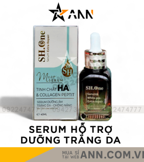 Serum Meso SH One Màu Xanh Tinh Chất HA Collagen Peptit Hỗ Trợ Dưỡng Trắng Da - SRSHONE02