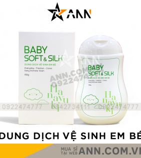 Dung Dịch Vệ Sinh Em Bé Baby Soft Silk Hanayuki - 8936205370506