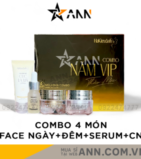 Combo Kem Face Nám Vip Thảo Mộc Hà Kiều Anh Hỗ Trợ Da Nám - CBNAMVIPHKA