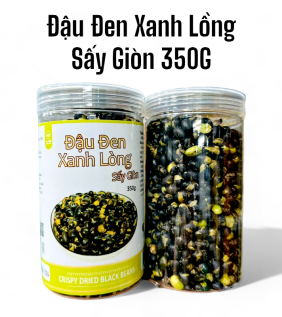 Đậu Đen Xanh Lồng Sấy Giòn 350g - 8936208936051