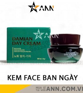 Kem Face Hỗ Trợ Dưỡng Trắng Da Ban Ngày Damian 33gr - 8938555293016