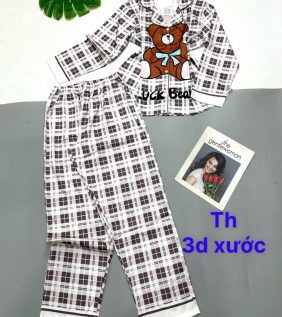 Đồ bộ pijama quần dài áo tay dài in nhiều hình - DBO4995