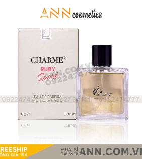 Nước Hoa Nam Charme Ruby Sport 50ml - 8938509617530